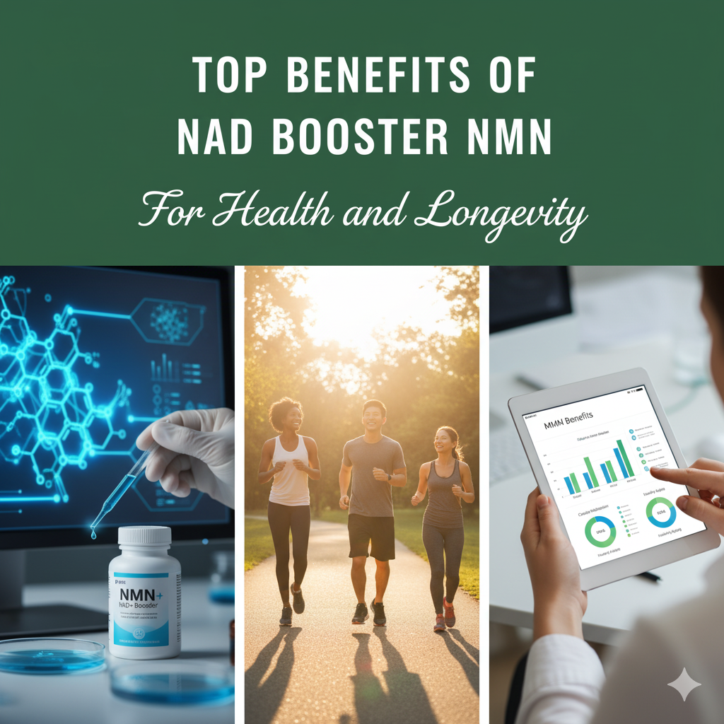Top Benefits of NAD Booster NMN for Health and Longevity