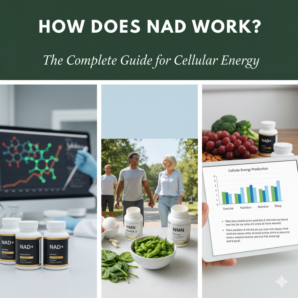 How Does NAD Work? The Complete Guide for Cellular Energy