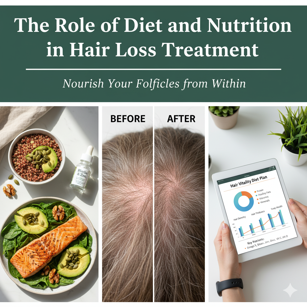 The Role of Diet and Nutrition in Hair Loss Treatment
