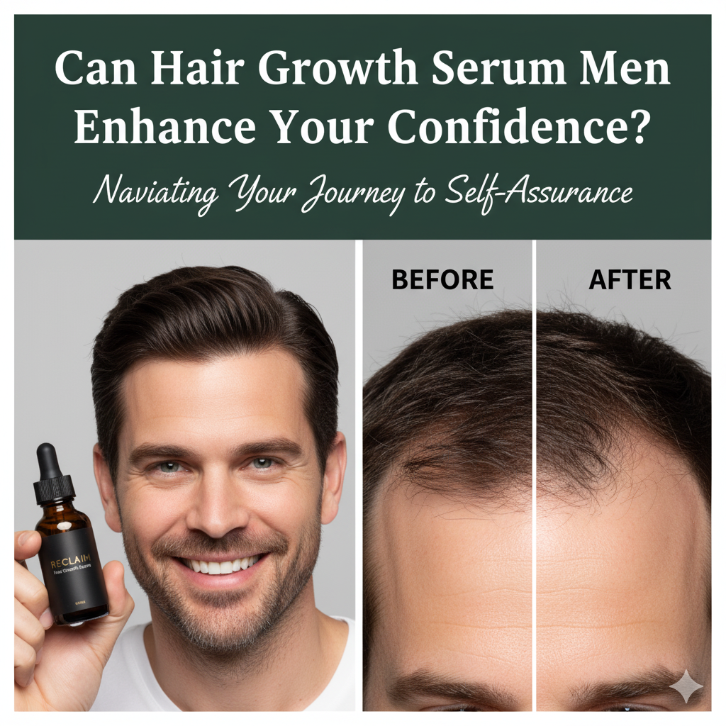 Can Hair Growth Serum for Men Enhance Your Confidence?