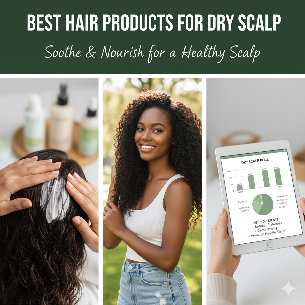 Best Hair Products For Dry Scalp