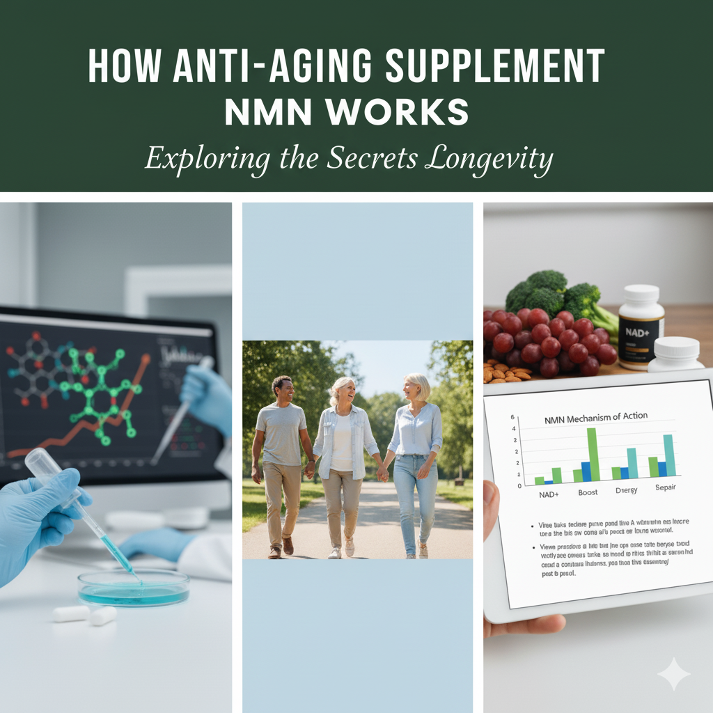 How Anti Aging Supplement NMN Works: Exploring the Secrets
