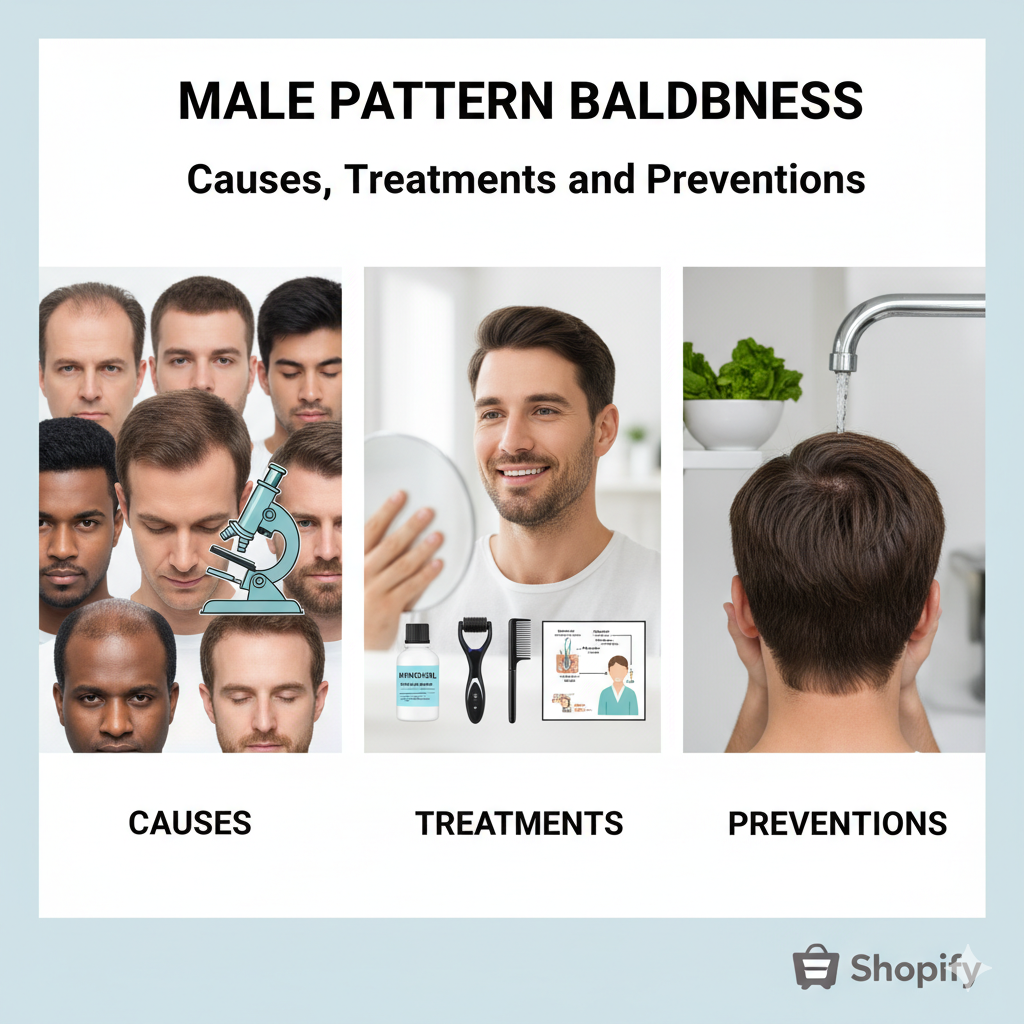 Male Pattern Baldness: Causes, Treatments and Preventions