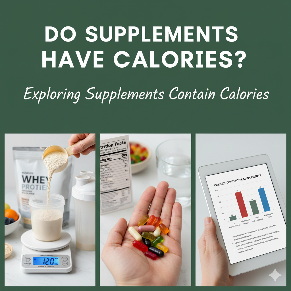 Do Supplements Have Calories? Exploring Supplements Contain Calories