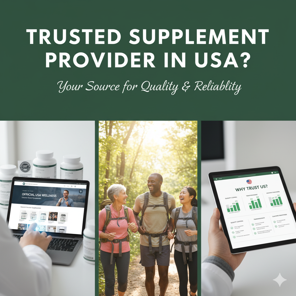 Trusted Supplement Provider in USA