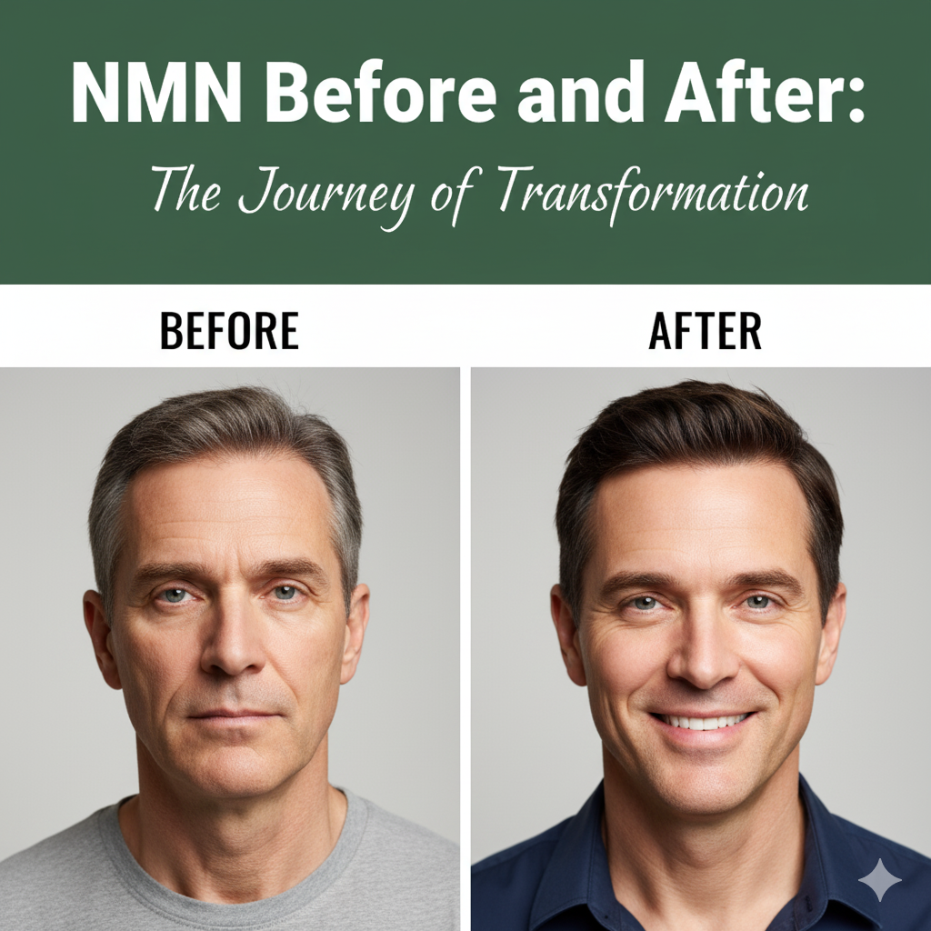 NMN Before and After The Journey of Transformation