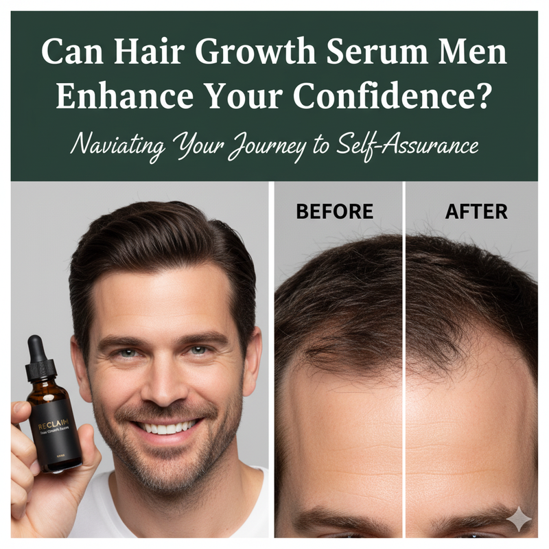 Can Hair Growth Serum for Men Enhance Your Confidence