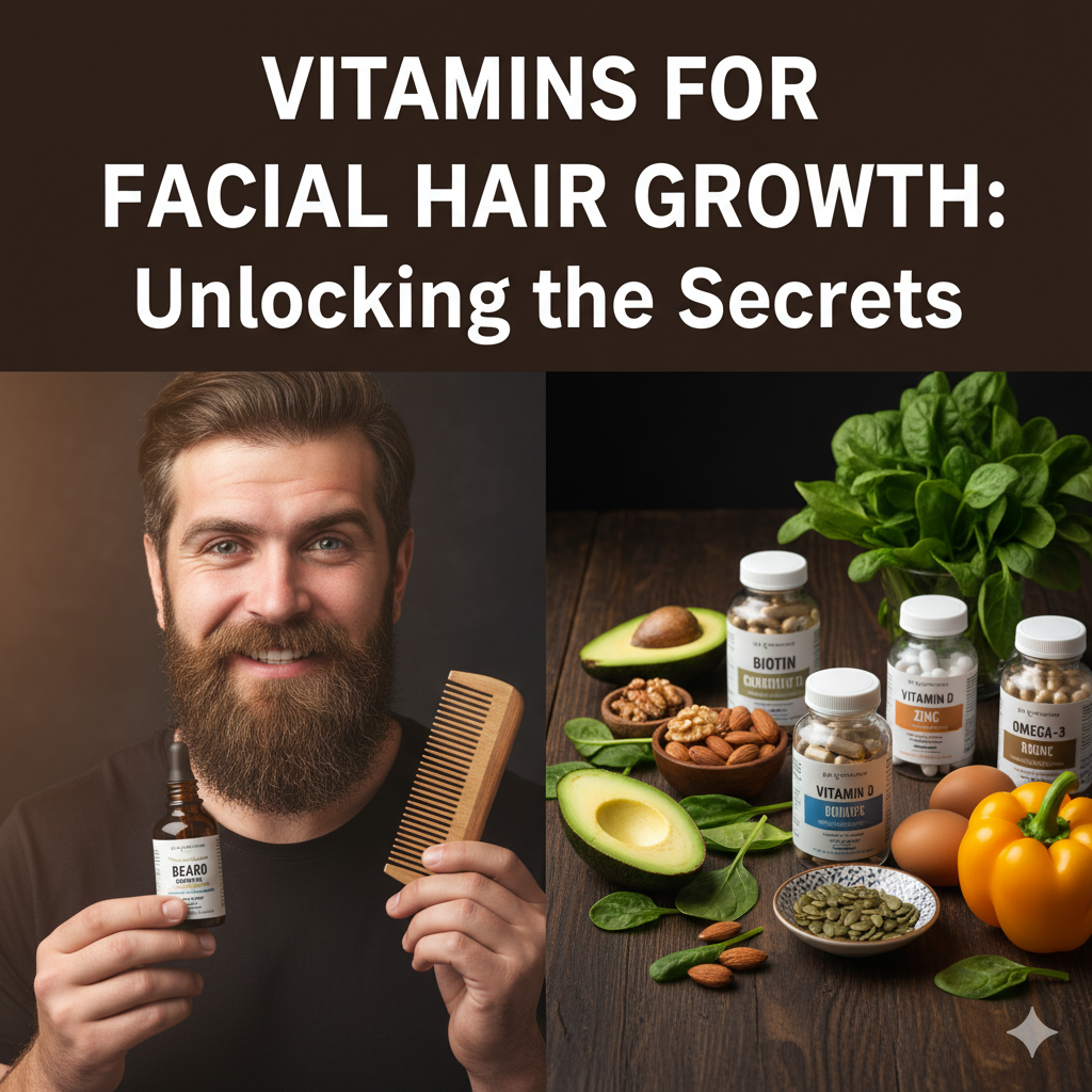Vitamins for Facial Hair Growth: Unlocking the Secrets