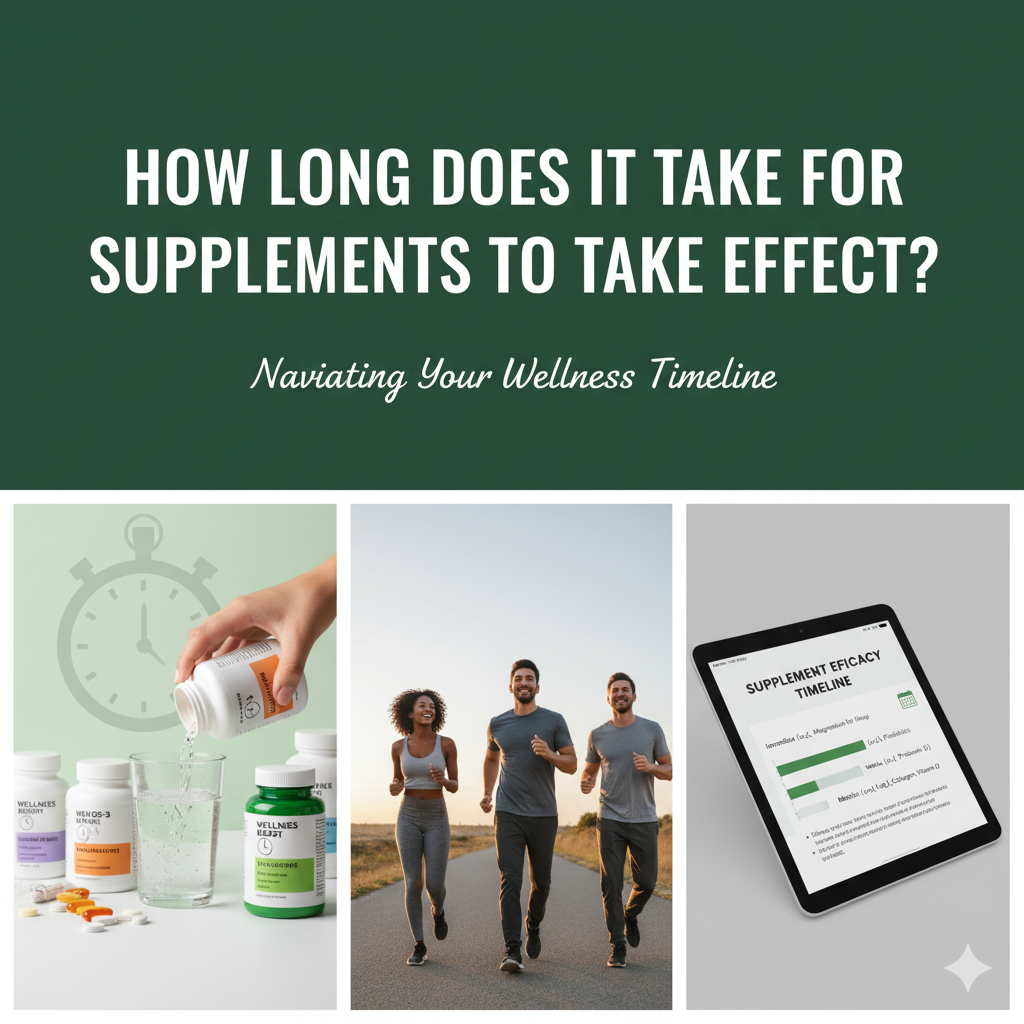 How Long Does it Take for Supplements to Take Effect?
