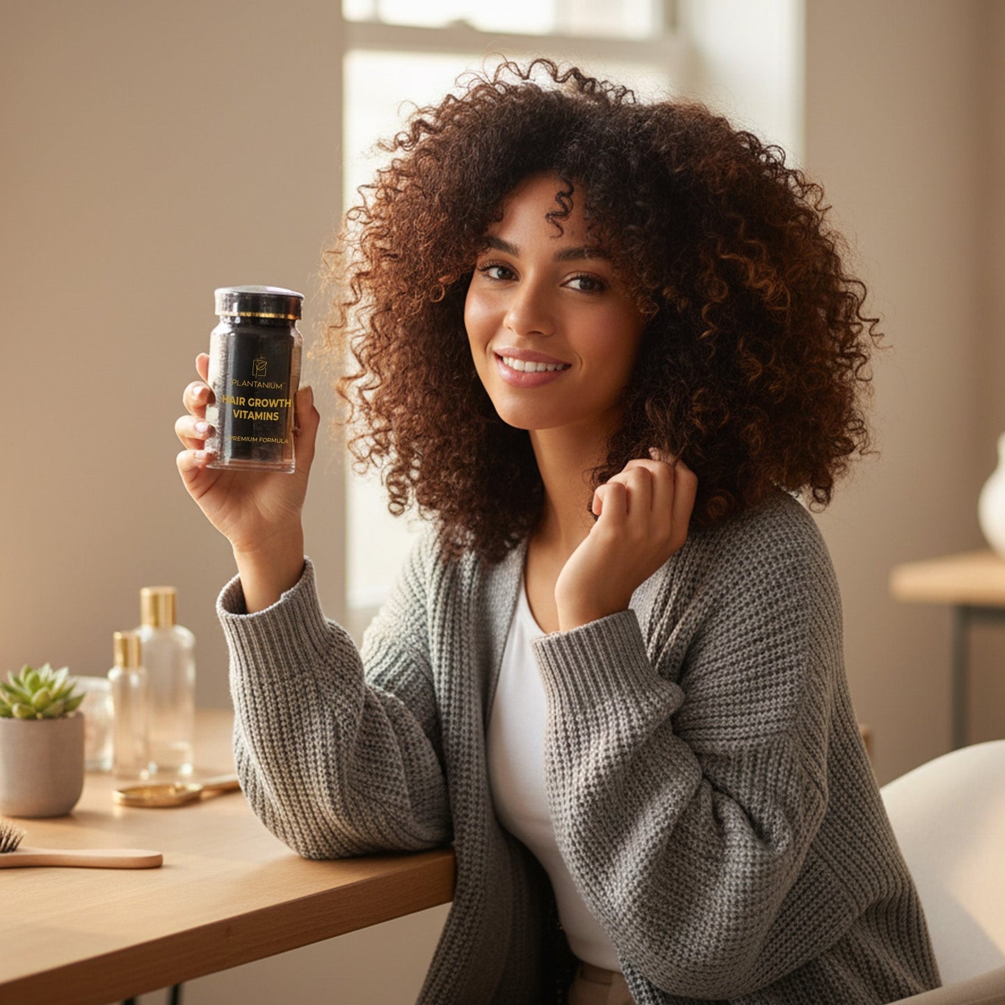 Plantanium Hair Growth Vitamins