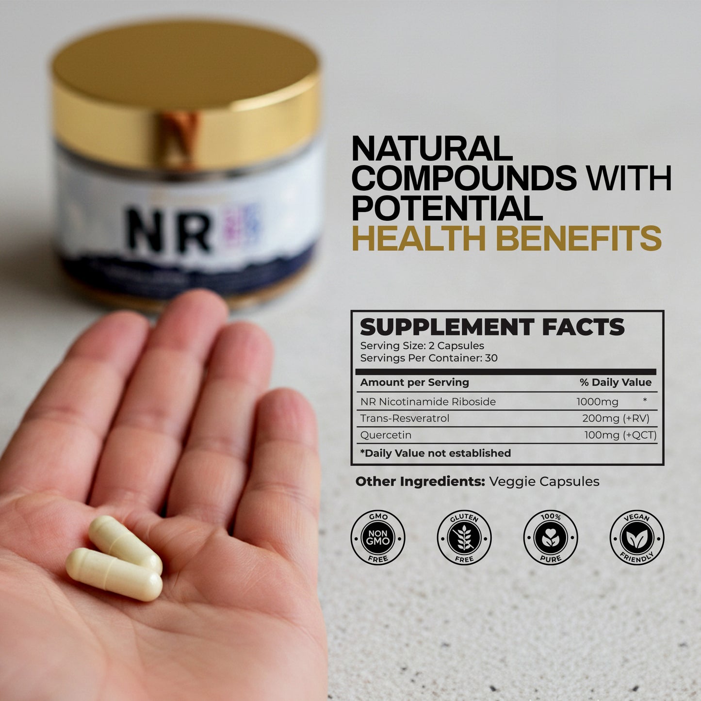 NAD+ Triple Action Nicotinamide Riboside (NR)