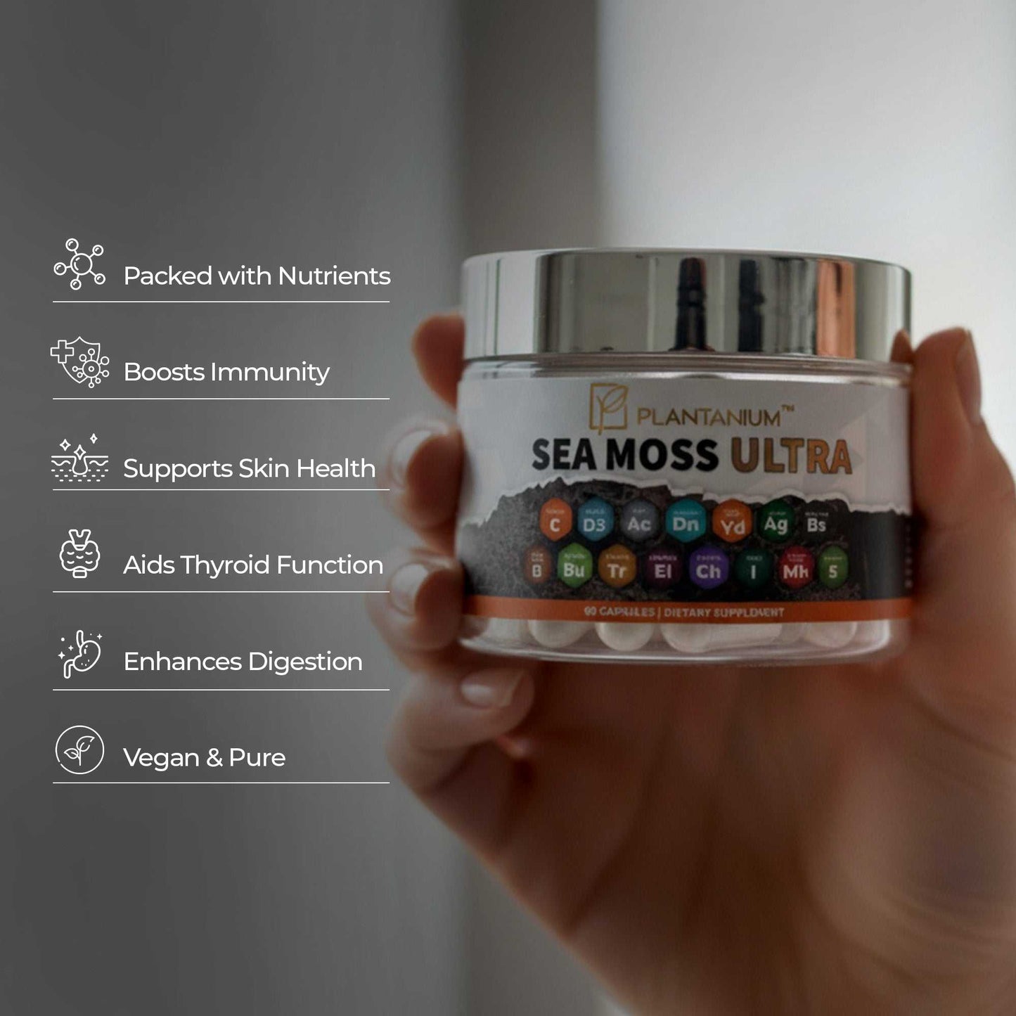 Organic Plantanium Sea Moss