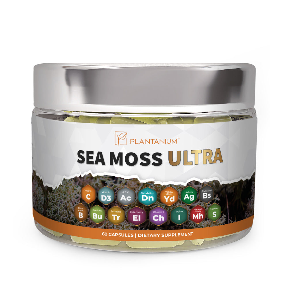 Organic Plantanium Sea Moss Ultra Capsules