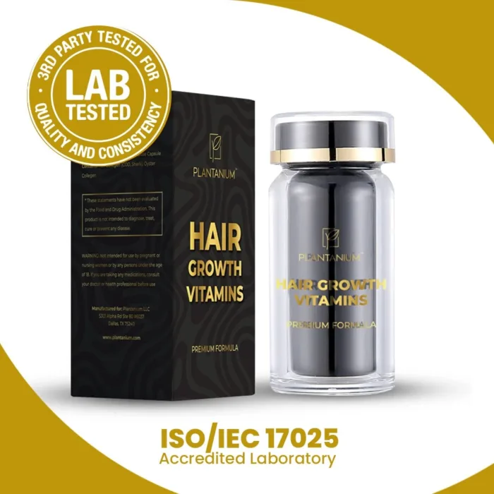 Plantanium hair vitamin Lab test Certification