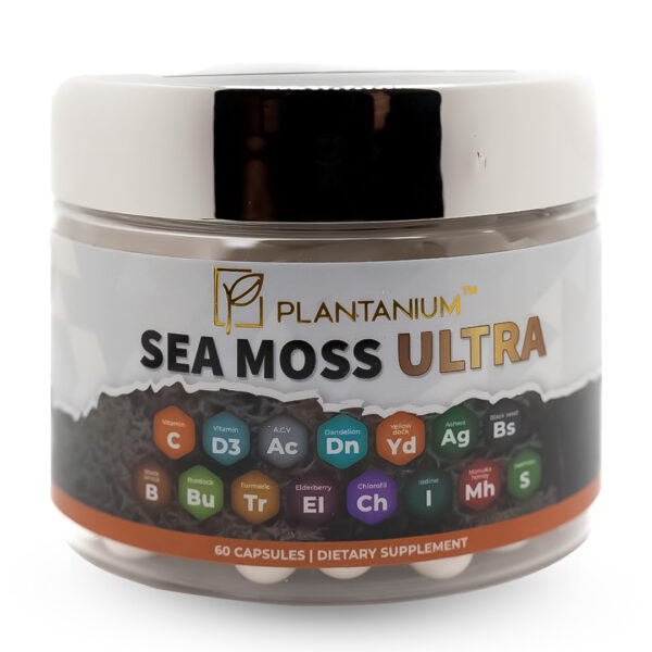 Best Organic Plantanium Sea Moss Ultra Capsules